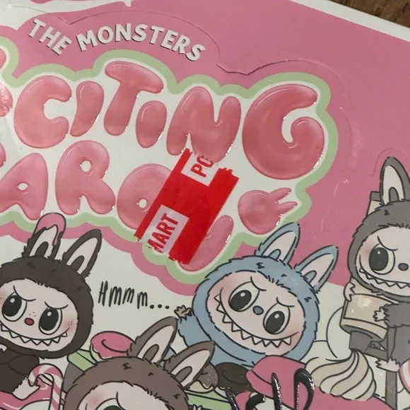 NIB Authentic Pop Mart Exciting Macaron Sea Salt Coconut Labubu Vinyl Pendant - Picture 10 of 12